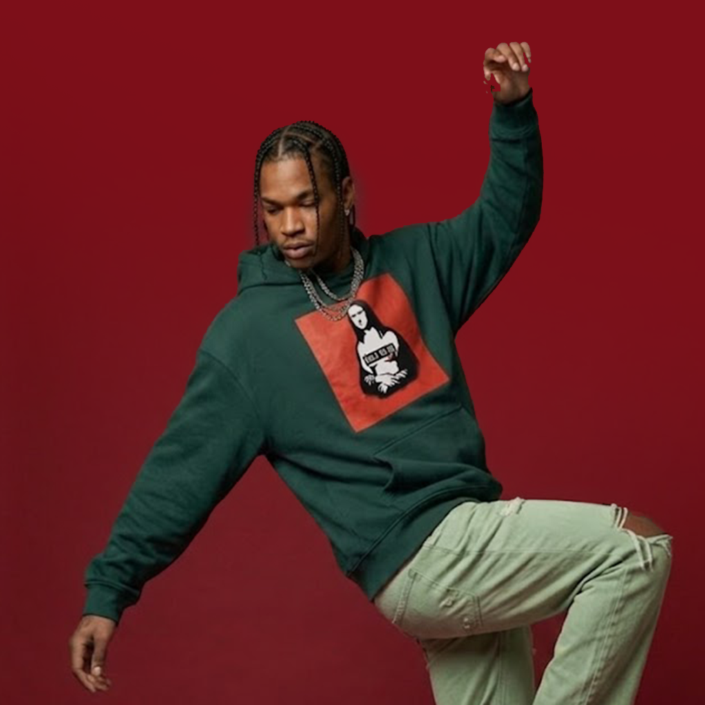 Oversized hoodie "THE RED PILL"