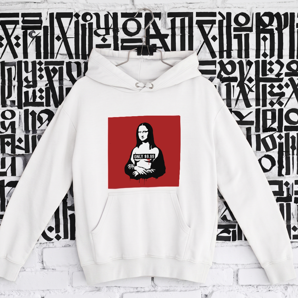 Oversized hoodie "THE RED PILL"